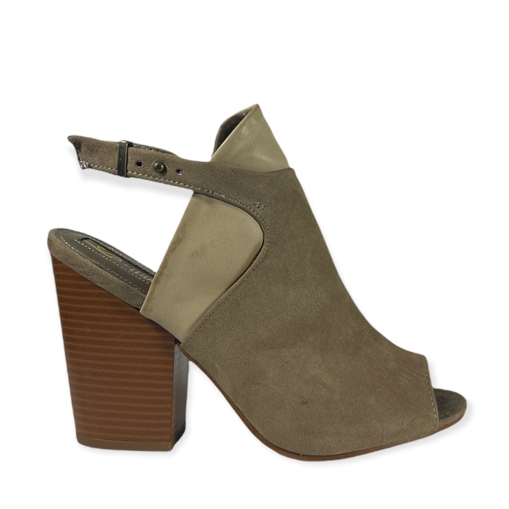 Eva Taupe Heels - Picture 2 of 3